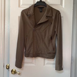 Marc Jacobs Moto Motorcycle Sweatshirt Jacket
